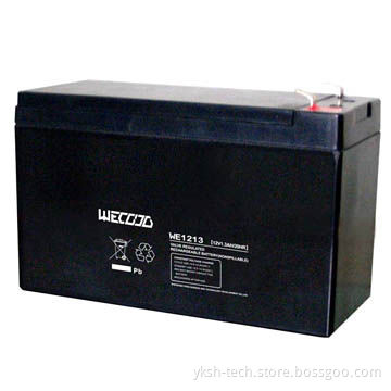 Lead-acid Battery for Cars and E-bikes with 12V Nominal Voltage, 65A Short-circuit Current